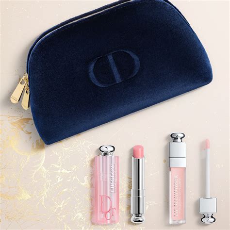 dior addict lip makeup gift set - limited edition|Dior lip gloss gift set.